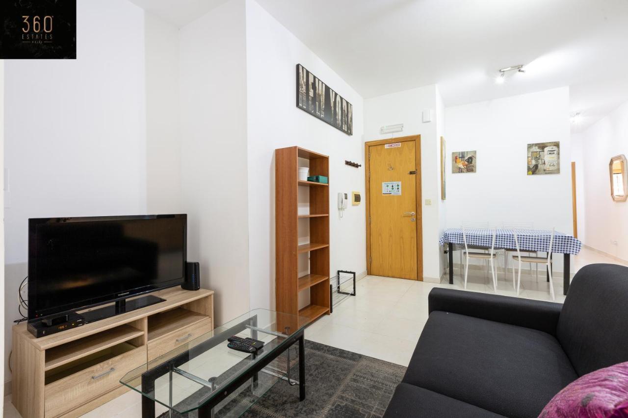 Centre Paceville Apt With Terrace, Bbq & Wifi By 360 Estates Сент Джулианс Экстерьер фото